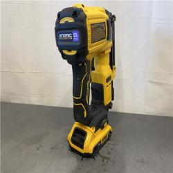 AS-IS - DeWalt ATOMIC 20V MAX Lithium Ion Cordless 23 Gauge Pin Nailer Kit