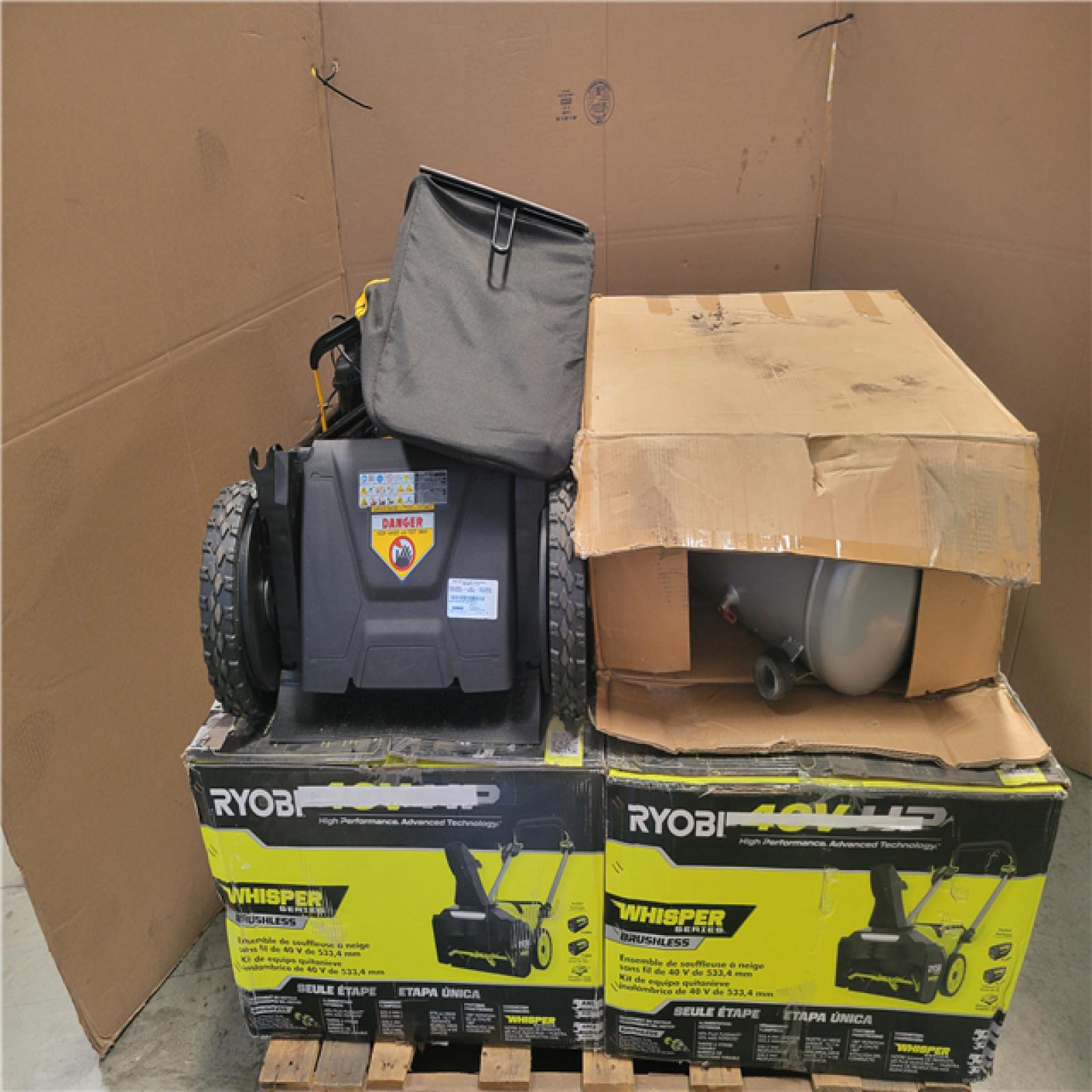 CALIFORNIA AS-IS OUTDOOR POWER EQUIPMENT