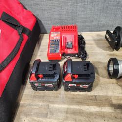 HOUSTON LOCATION - AS-IS (APPEARS LIKE NEW) MILWAUKEE M18 18V Lithium-Ion Cordless Combo Tool Kit with Two 3.0Ah Batteries, 1-Charger, 1-Tool Bag (4-Tool)