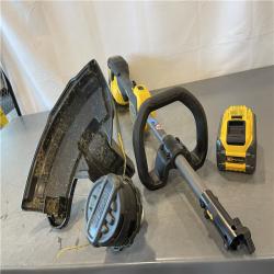 AS-IS - DEWALT FLEXVOLT 60V MAX 17 in. Cordless Battery Powered Attachment Capable Trimmer Kit