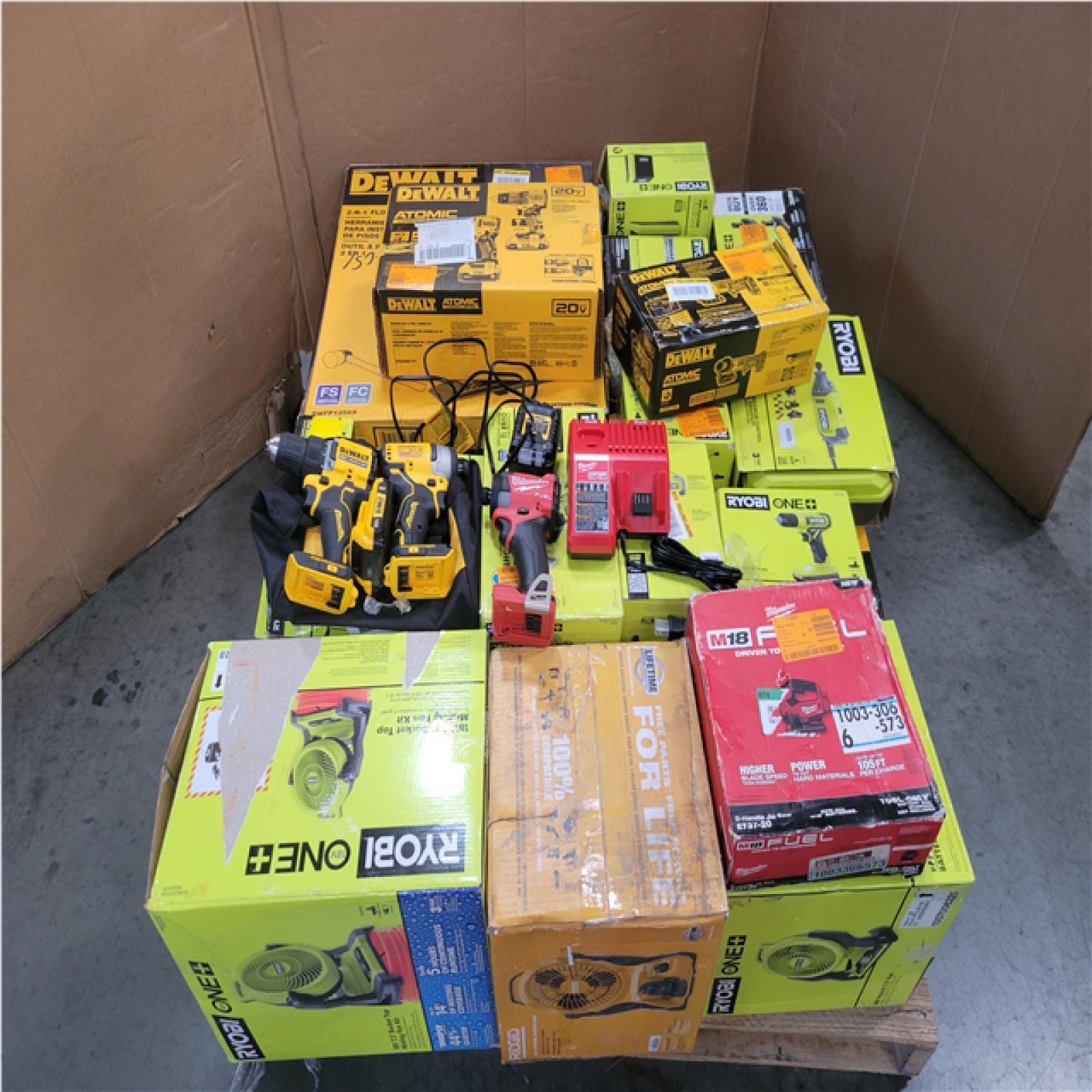 CALIFORNIA AS-IS TOOL PALLET