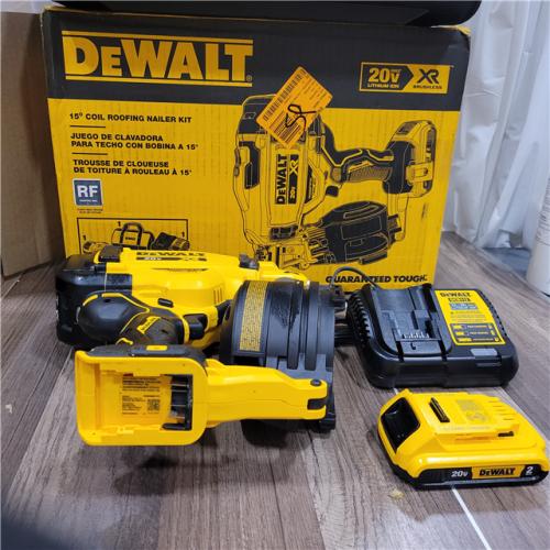 AS-IS  DEWALT 2007898 Roofing Nailer Cordless