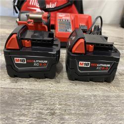 AS-IS Milwaukee FUEL 18V Lithium-Ion Brushless Cordless 1/2 in. Mid-Torque Impact Wrench with Friction Ring Kit