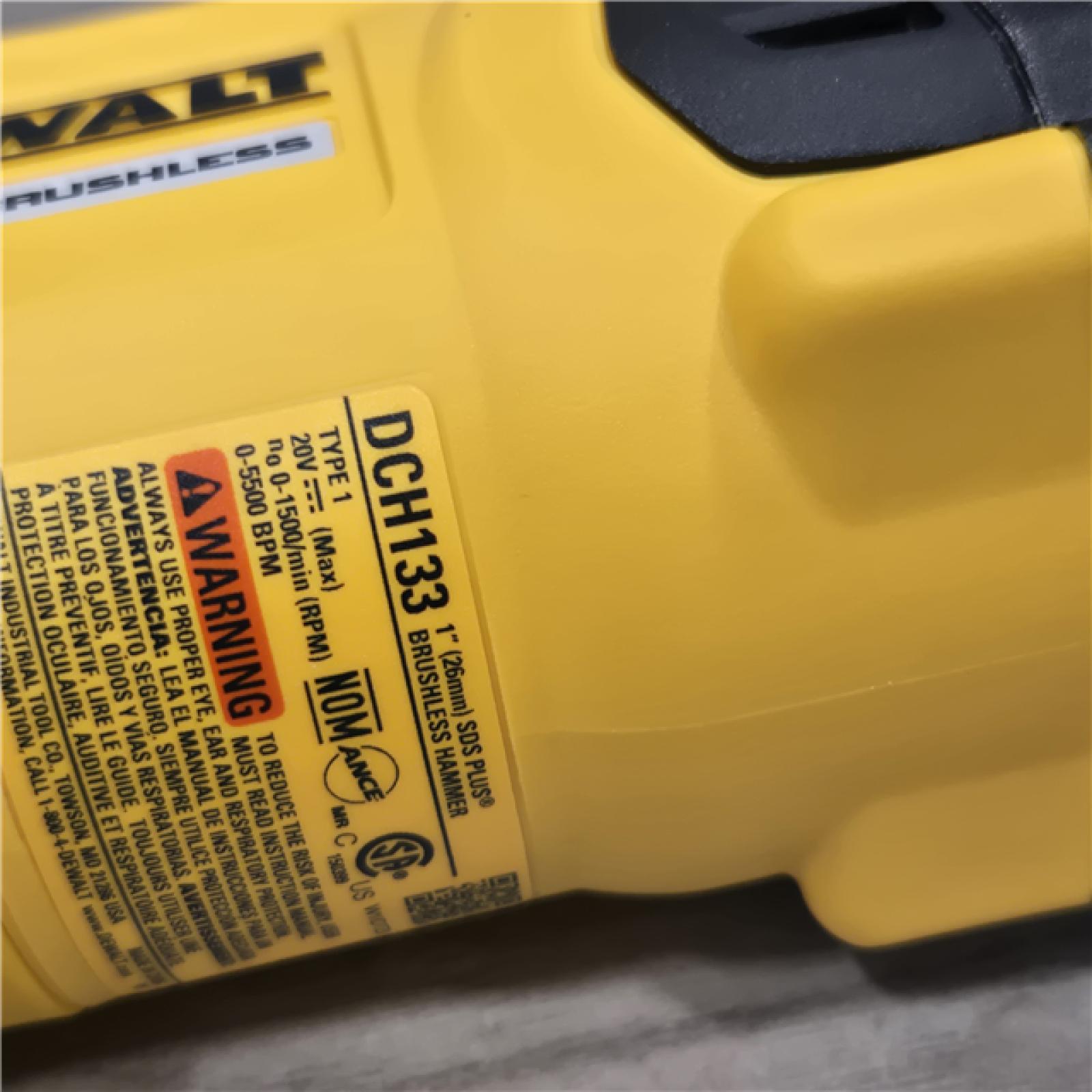 AS-IS DeWalt 20v MAX Cordless Rotary Hammer Drill (Tool-Only) DCH133