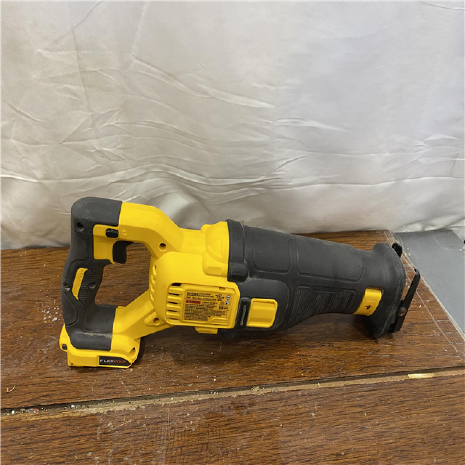 AS-IS DeWalt DCS389B FLEXVOLT 60V MAX Cordless Brushless Reciprocating Saw (Tool-Only)