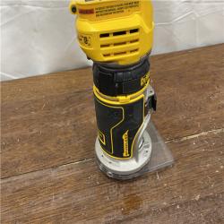 AS-IS Dewalt 20V MAX XR Brushless Cordless Compact Router (Tool Only)