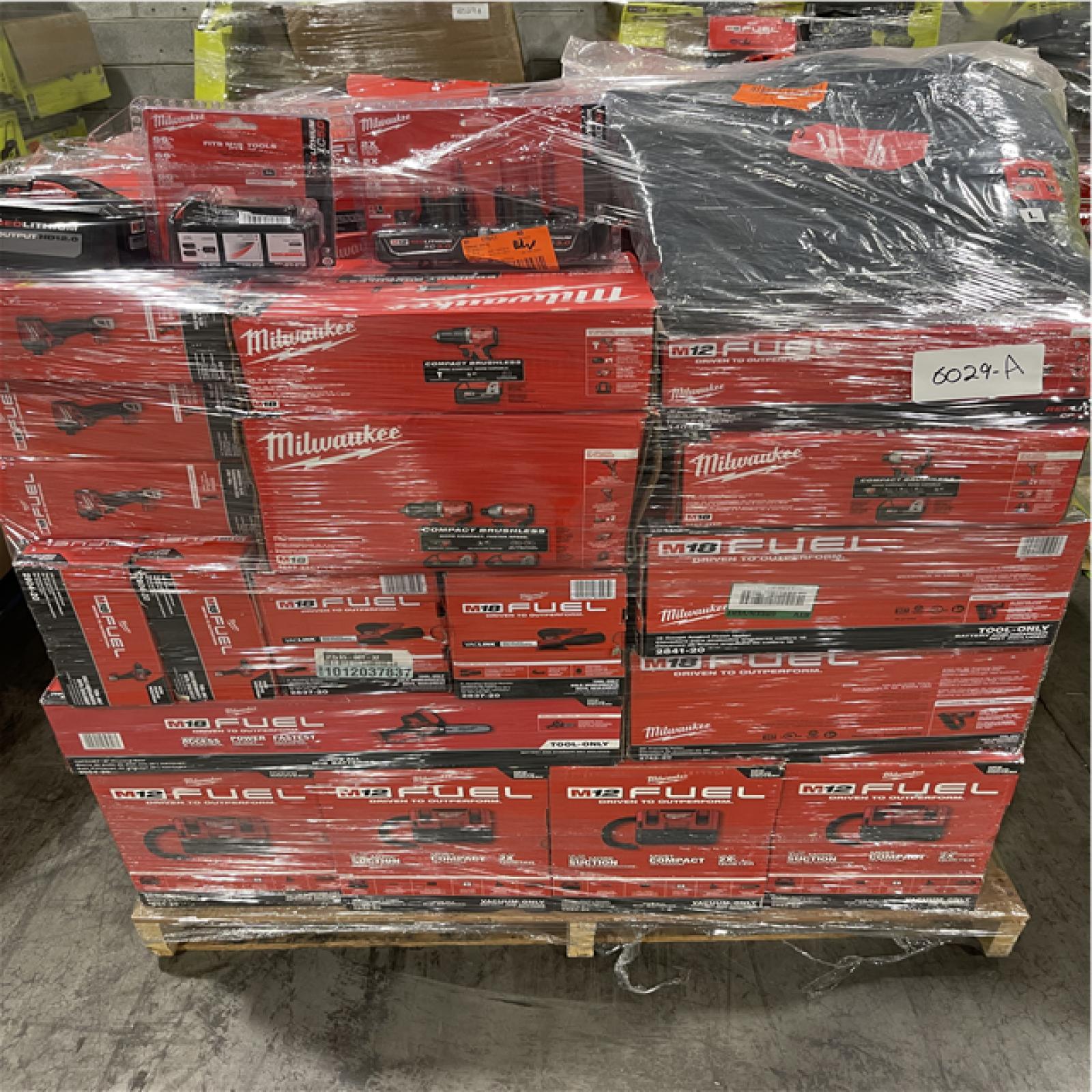 Pittston Location As-Is Power Tools Partial Truckload (9 pallets) 6029-A