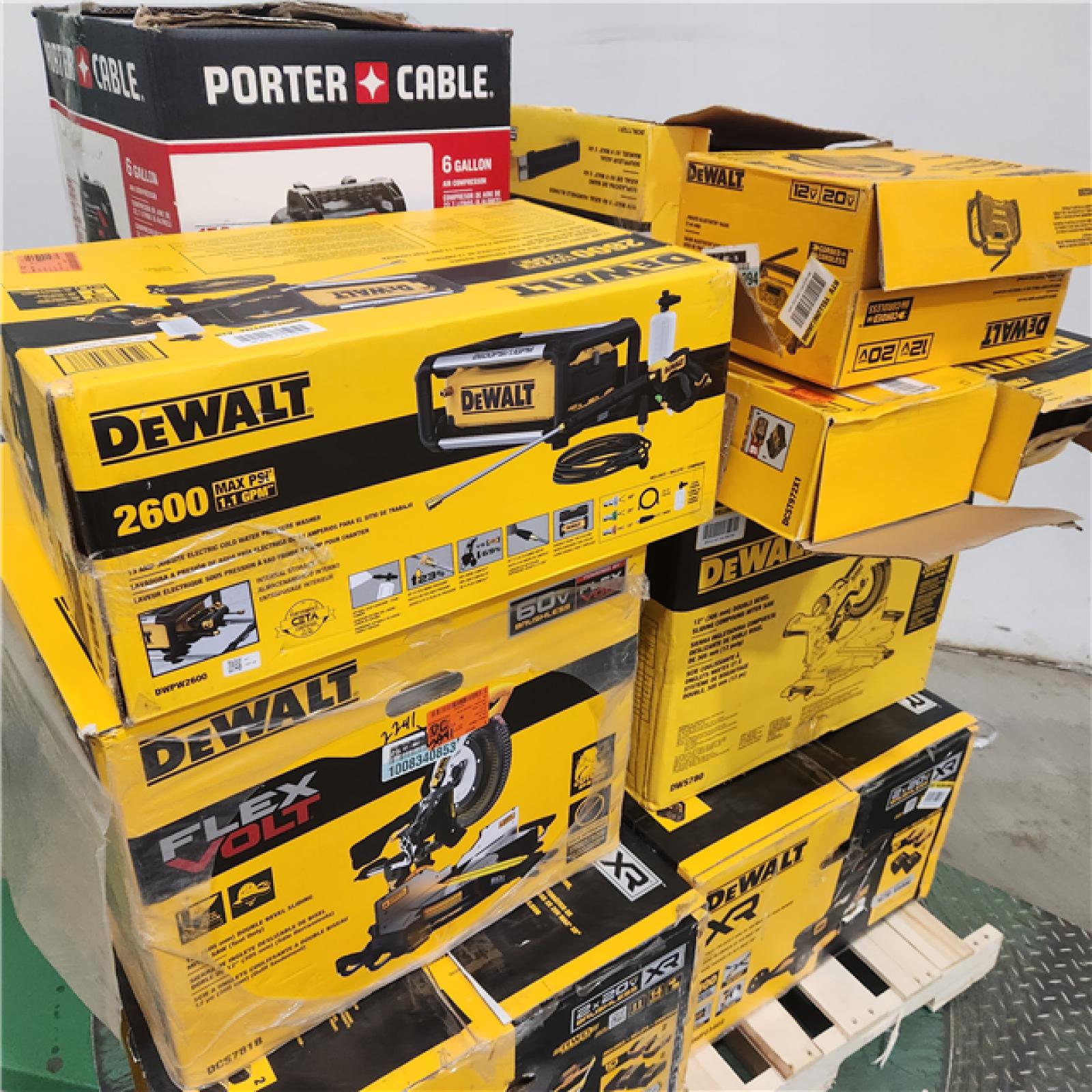Dallas Location - As-Is DEWALT Tool Pallet