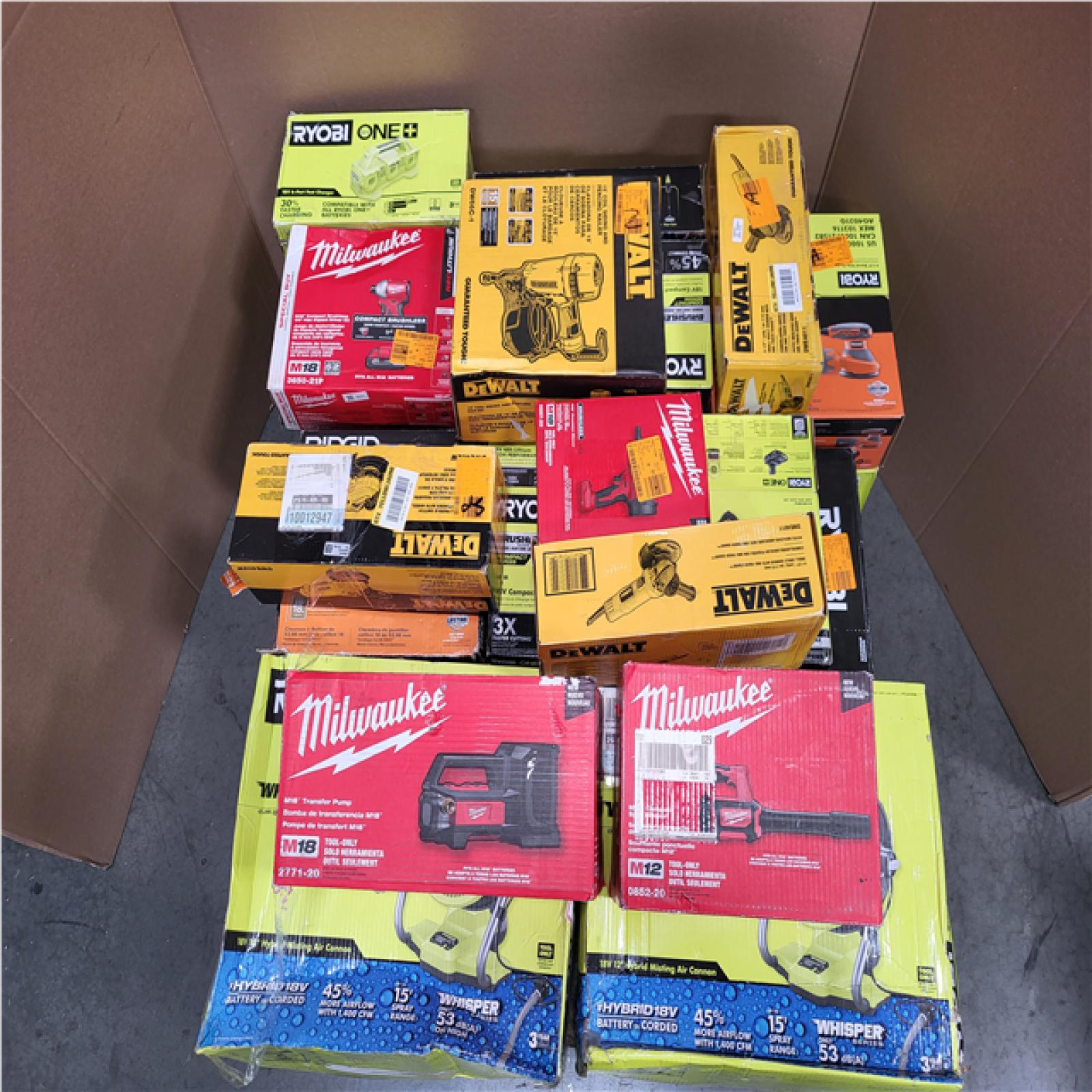 CALIFORNIA AS-IS TOOL PALLET
