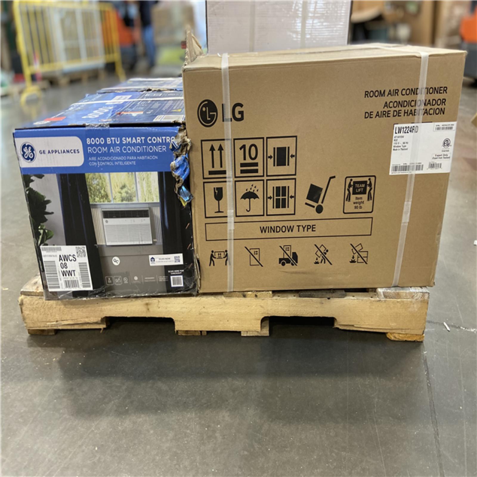 DALLAS LOCATION - AIR CONDITIONER PALLET -( 4 UNITS)