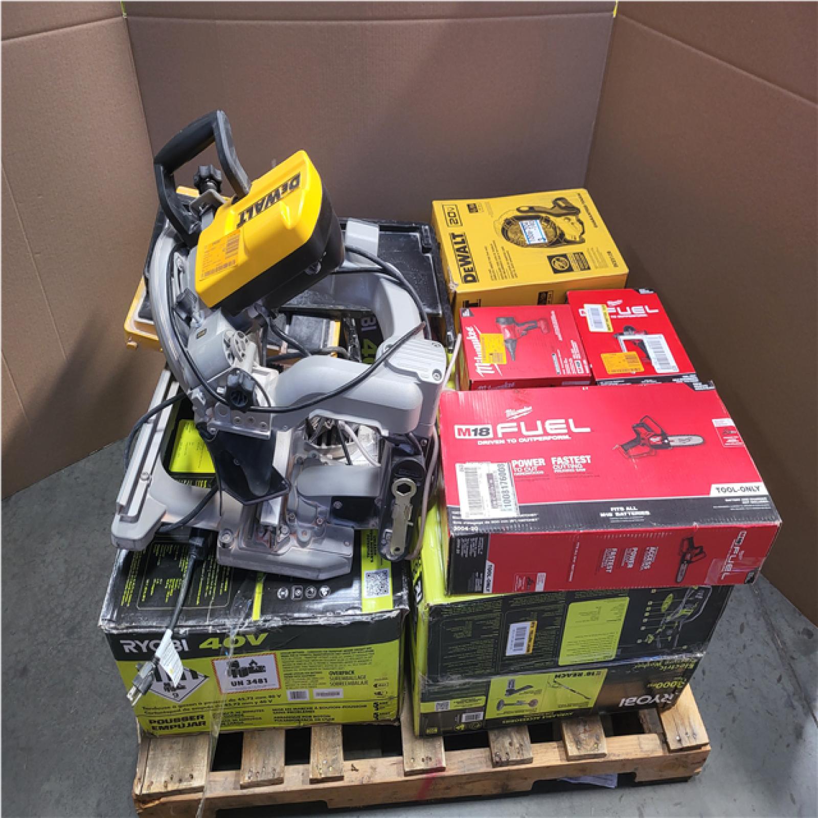 CALIFORNIA AS-IS TOOL PALLET