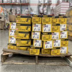 DALLAS LOCATION- AS-IS DEWALT 2-1/2 in. x 0.120-Gauge Bright Finish Framing Nails (2 000 per Box) (120 BOXES)