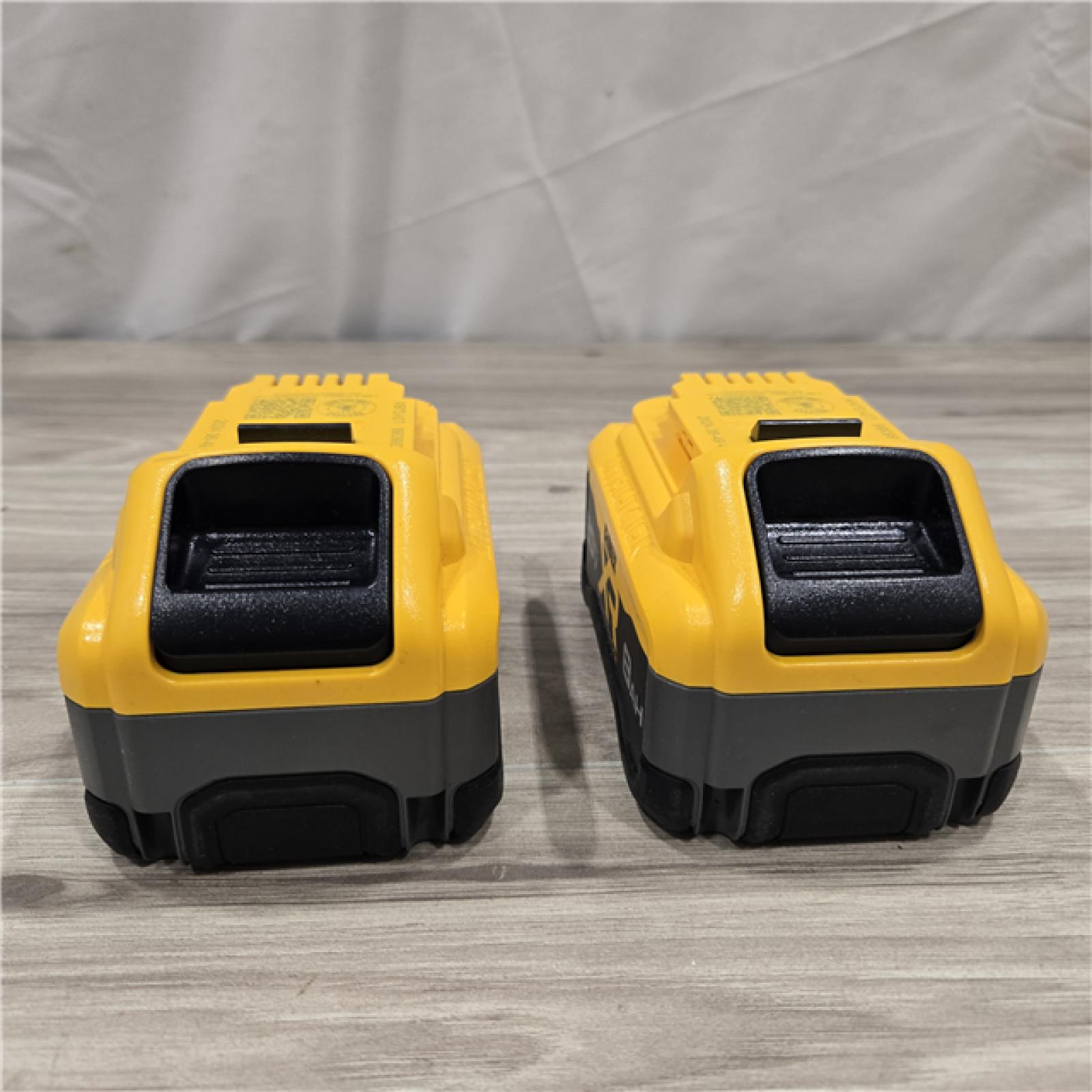 AS-IS DEWALT 20V MAX XR Lithium-Ion 8.0 Ah Battery Pack (2-Pack)