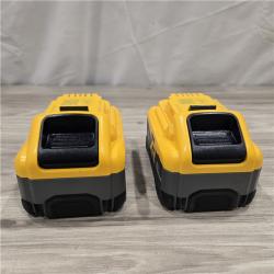 AS-IS DEWALT 20V MAX XR Lithium-Ion 8.0 Ah Battery Pack (2-Pack)