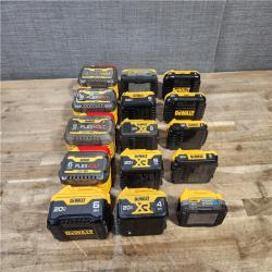HOUSTON LOCATION - AS-IS DEWALT BATTERY PACK QTY - 15