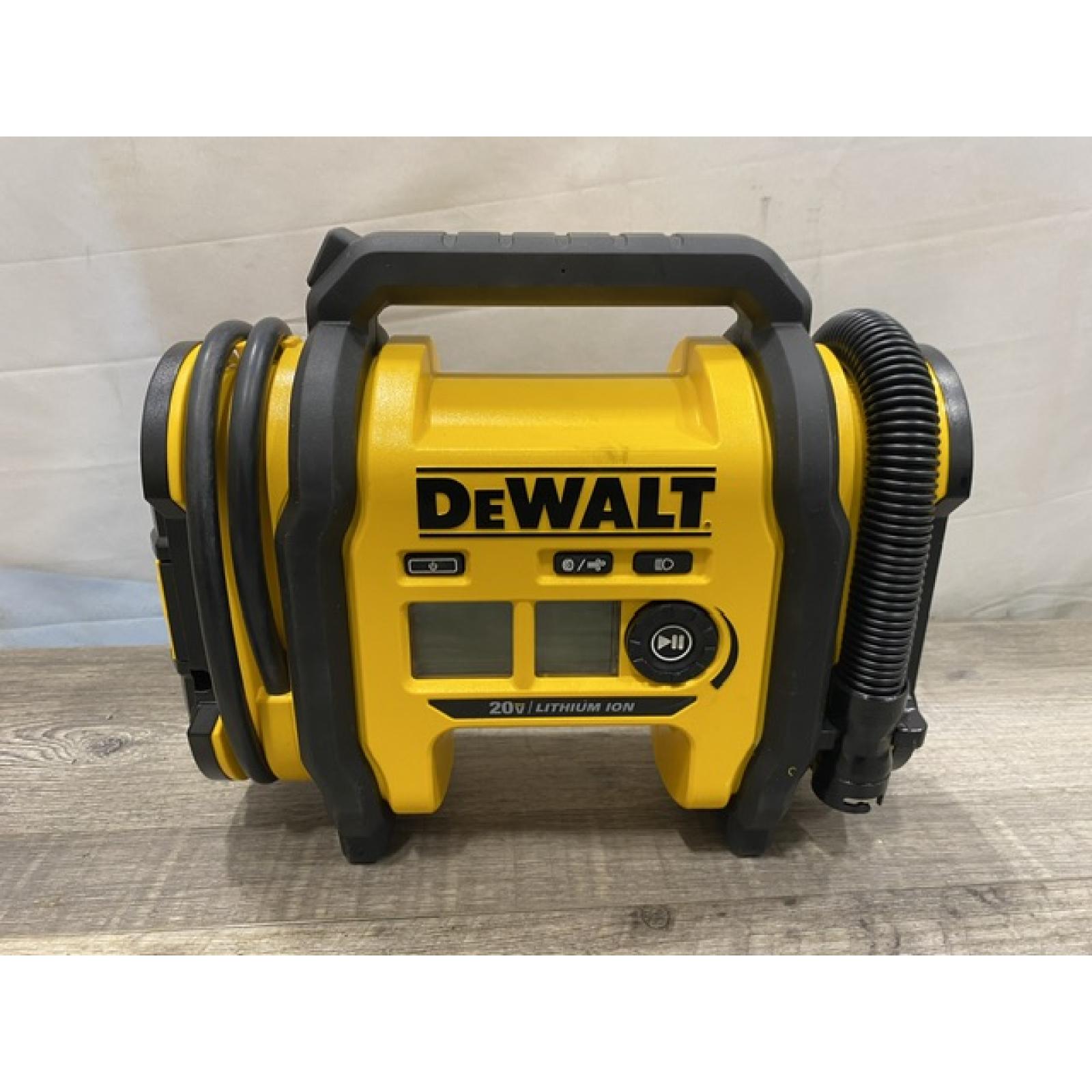 AS-IS DEWALT 20V MAX Cordless Electric Portable Inflator (Tool Only)