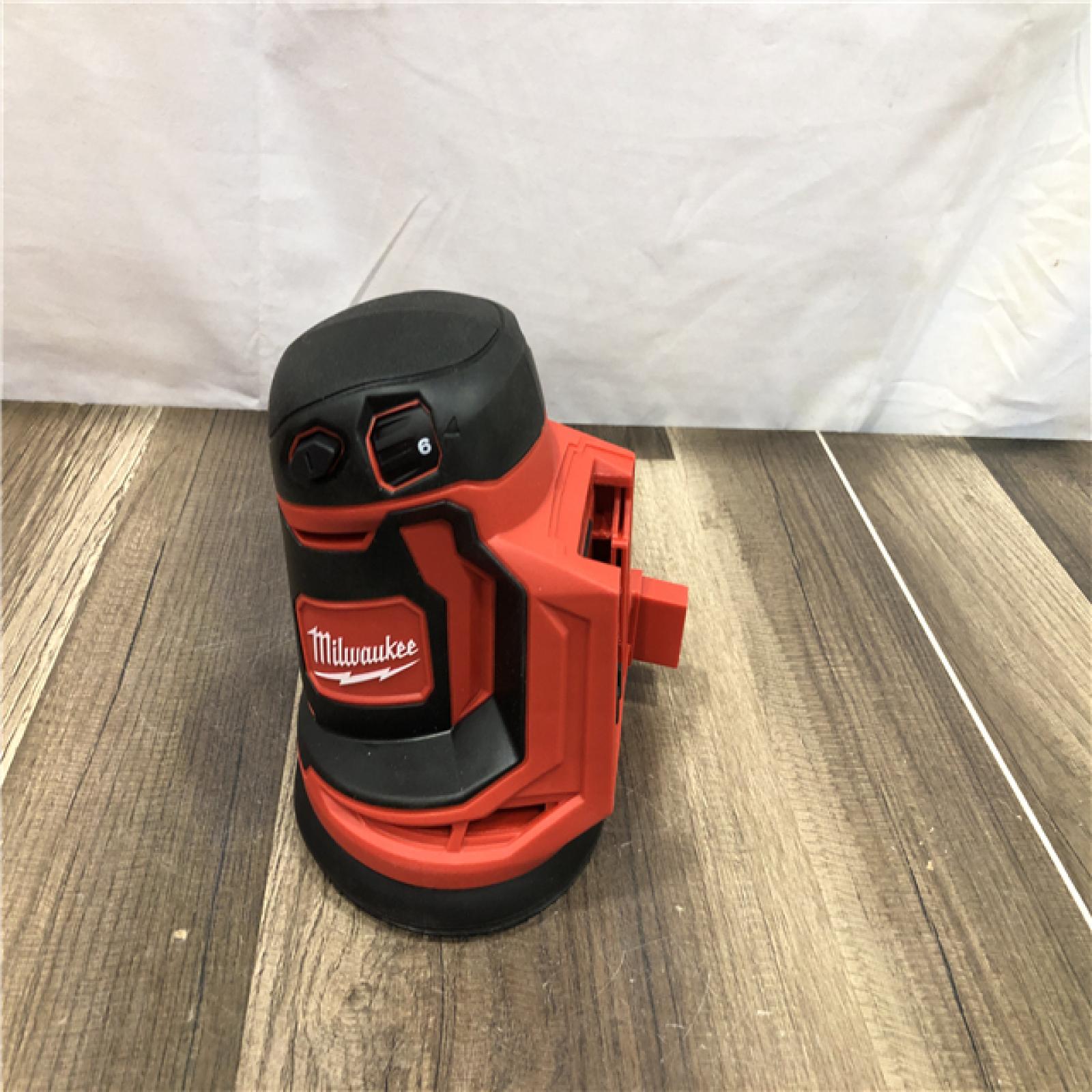 AS-IS Milwaukee 18V Lithium-Ion Cordless 5 in. Random Orbit Sander (Tool-Only)