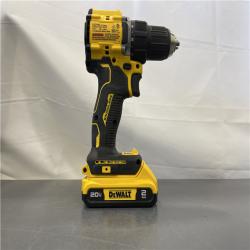 AS-IS - DEWALT ATOMIC COMPACT SERIES 20V MAX* Brushless Cordless 1/2 Drill/Driver Kit