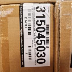 Phoenix NEW EnviroLite LED 32.3 inch Brushed Nickel Flush Mount Ceiling Light Pallet 26-Lights (SEALED)