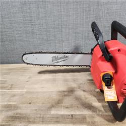 HOUSTON LOCATION - AS-IS (APPEARS LIKE NEW) Milwaukee M18 FUEL 16  18V Li-Ion Brushless Cordless Chainsaw Tool-Only 2727-20 (TOOL ONLY)