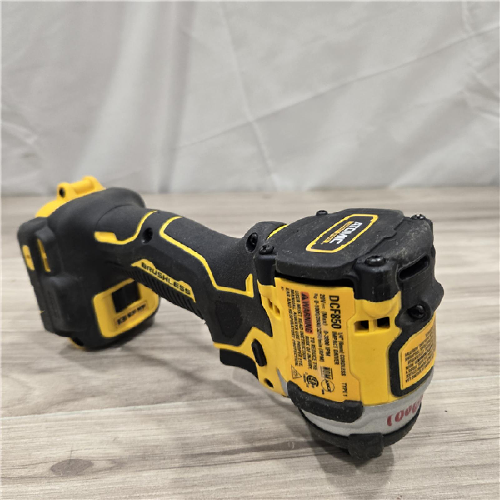 AS-IS DeWalt DCF850B 20V Cordless Compact 1/4 Impact Driver (Tool Only)