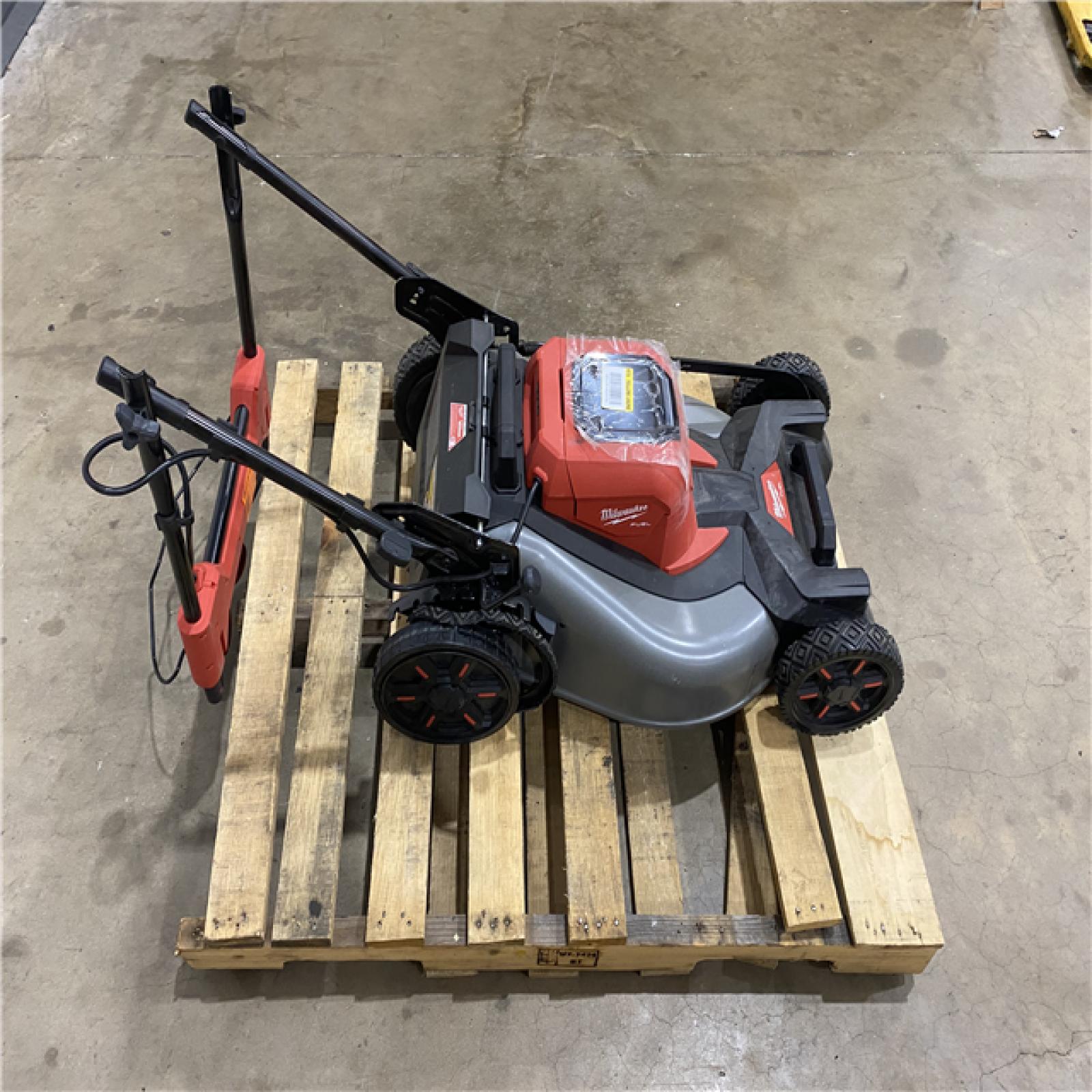 Houston Location - AS-IS Tool Pallet Milwaukee lawnmower