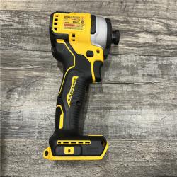 AS-IS DEWALT Atomic 20V Max Lithium-Ion Brushless Cordless Compact 1/4 in. Impact Driver Kit