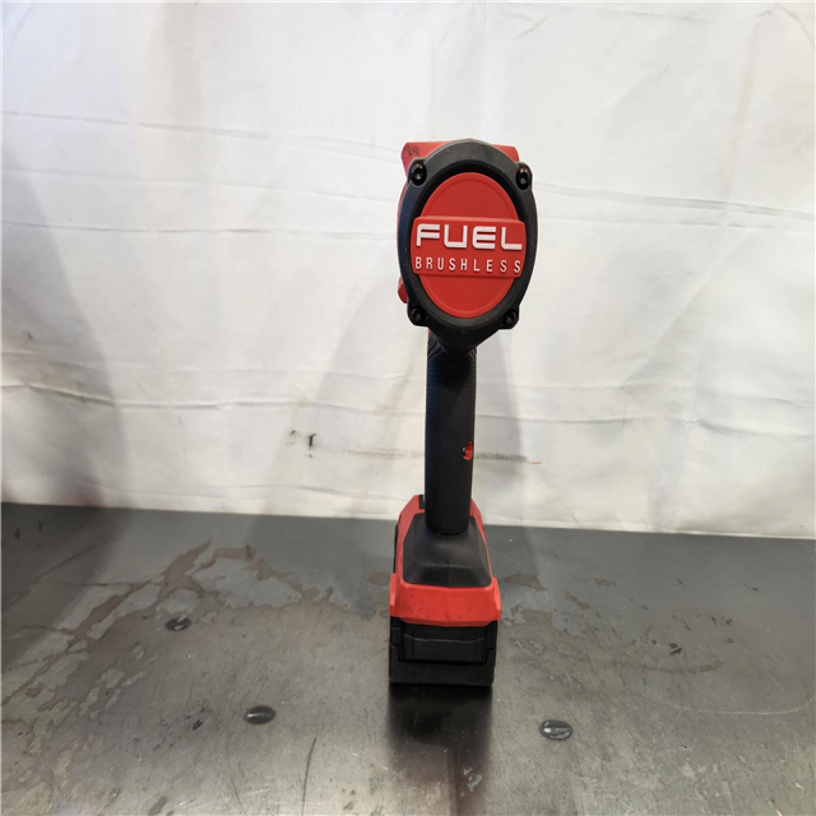 AS-IS- Milwaukee FUEL 18V Lithium-Ion Brushless Cordless 1/2 in. Impact Wrench w/Friction Ring Kit