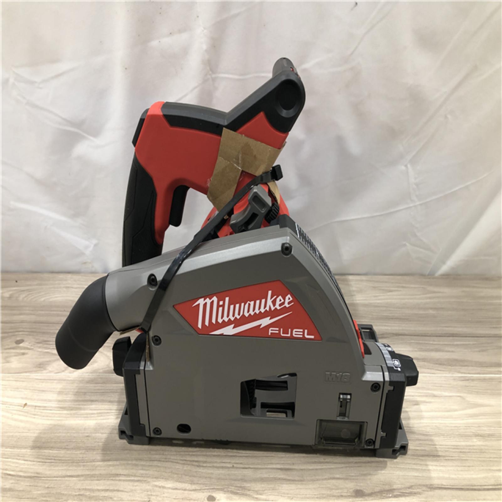 AS-IS Milwaukee M18 FUEL 18V Lithium-Ion Cordless 6-1/2 in. Plunge Cut Track Saw (Tool-Only)