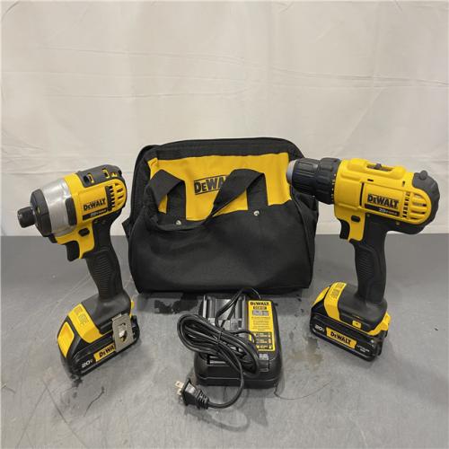 AS-IS - DeWALT 20V MAX Cordless Drill Driver/Impact Driver Combo Kit
