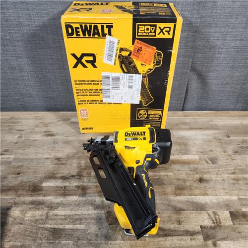 HOUSTON LOCATION - AS-IS DEWALT 20-Volt 30° Cordless Framing Nailer (Tool-Only)