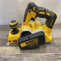 AS-IS DEWALT 20V MAX XR Cordless Brushless 3-1/4 in. Planer (Tool Only)