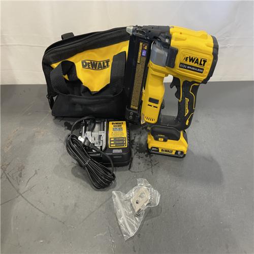 AS-IS - DeWalt ATOMIC 20V MAX Lithium Ion Cordless 23 Gauge Pin Nailer Kit