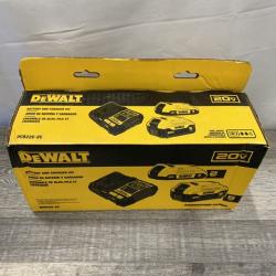NEW - DEWALT 20V MAX Lithium-Ion Battery Kit with 5.0Ah and 2.0Ah Battery and Charger