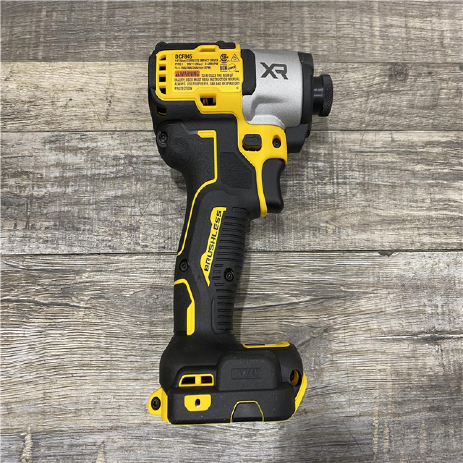 AS-IS DEWALT 20-Volt Maximum XR Lithium-Ion Cordless Brushless 1/4 in. 3-Speed Impact Driver Kit