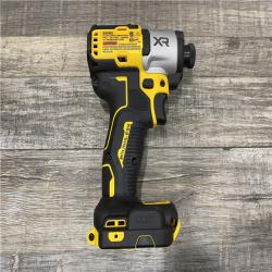 AS-IS DEWALT 20-Volt Maximum XR Lithium-Ion Cordless Brushless 1/4 in. 3-Speed Impact Driver Kit