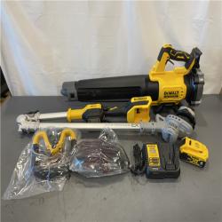 AS-IS - DEWALT 20V MAX Cordless Battery Powered String Trimmer & Blower Combo Kit
