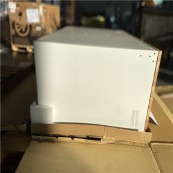 DALLAS LOCATION - Husky Tool Storage 46 in. W x 18 in. D 9-Drawer Gloss White Mobile Workbench Cabinet