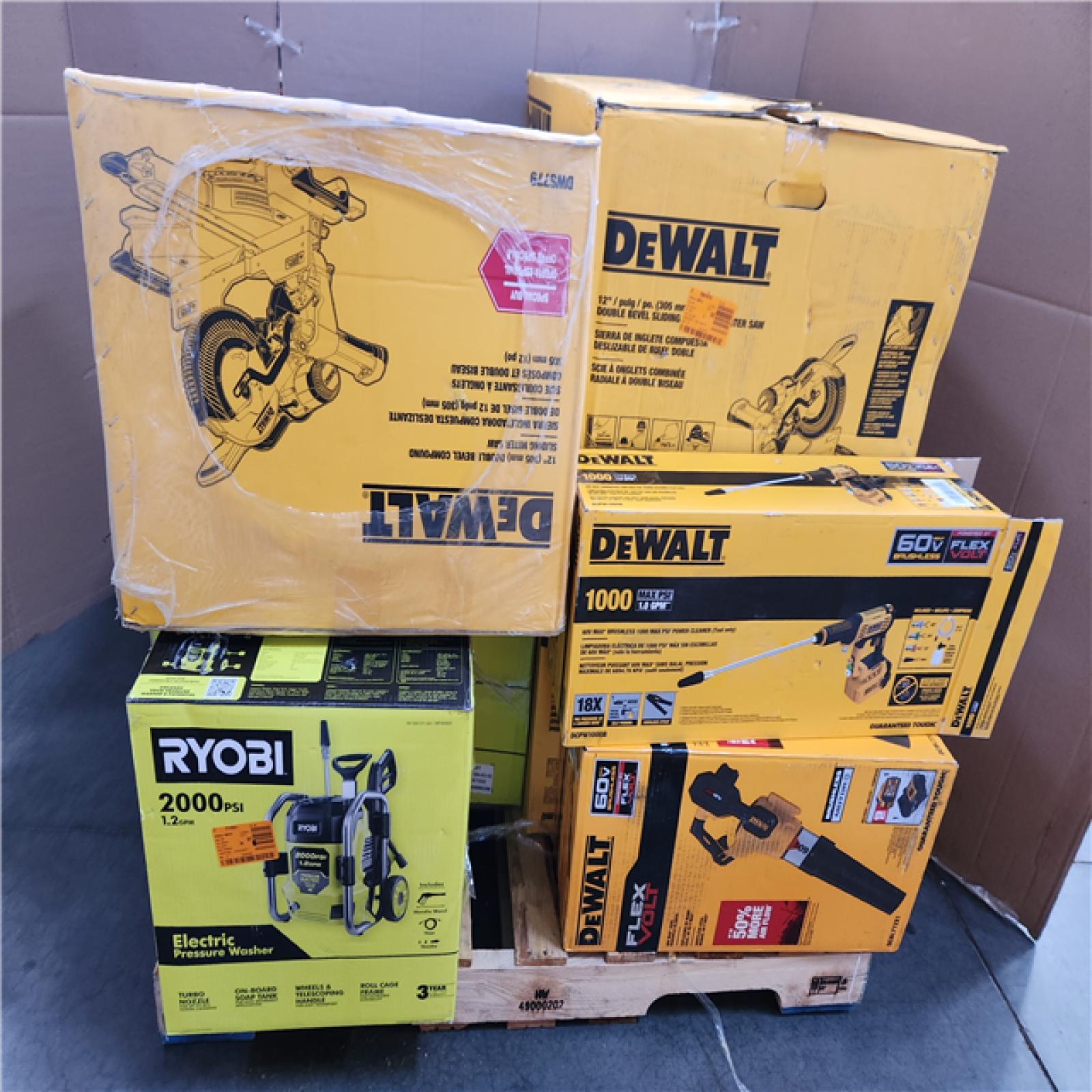 CALIFORNIA AS-IS TOOL PALLET