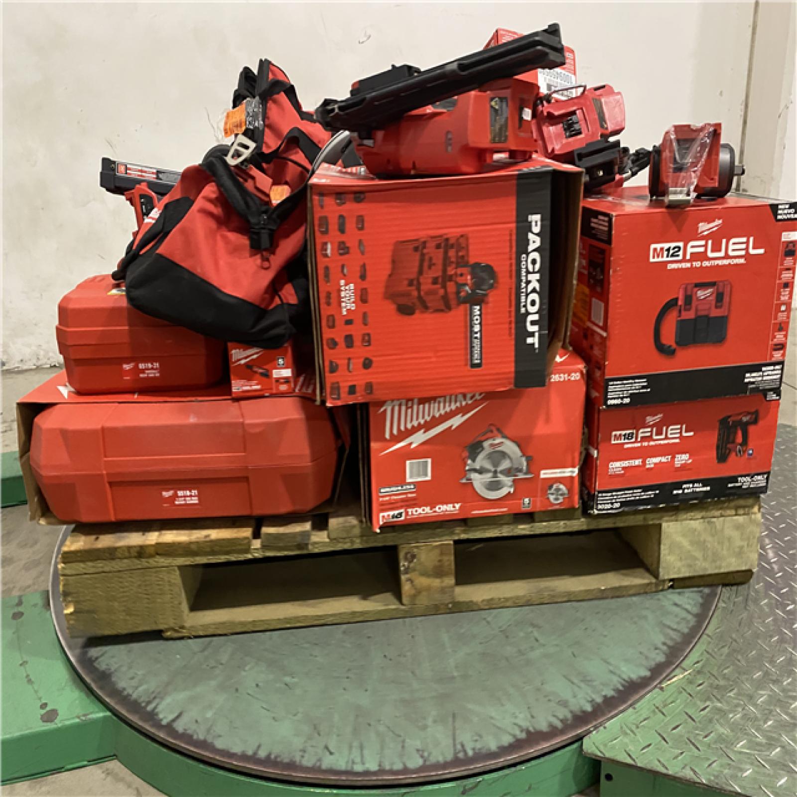 Dallas Location - As-Is MILWAUKEE Tool Pallet
