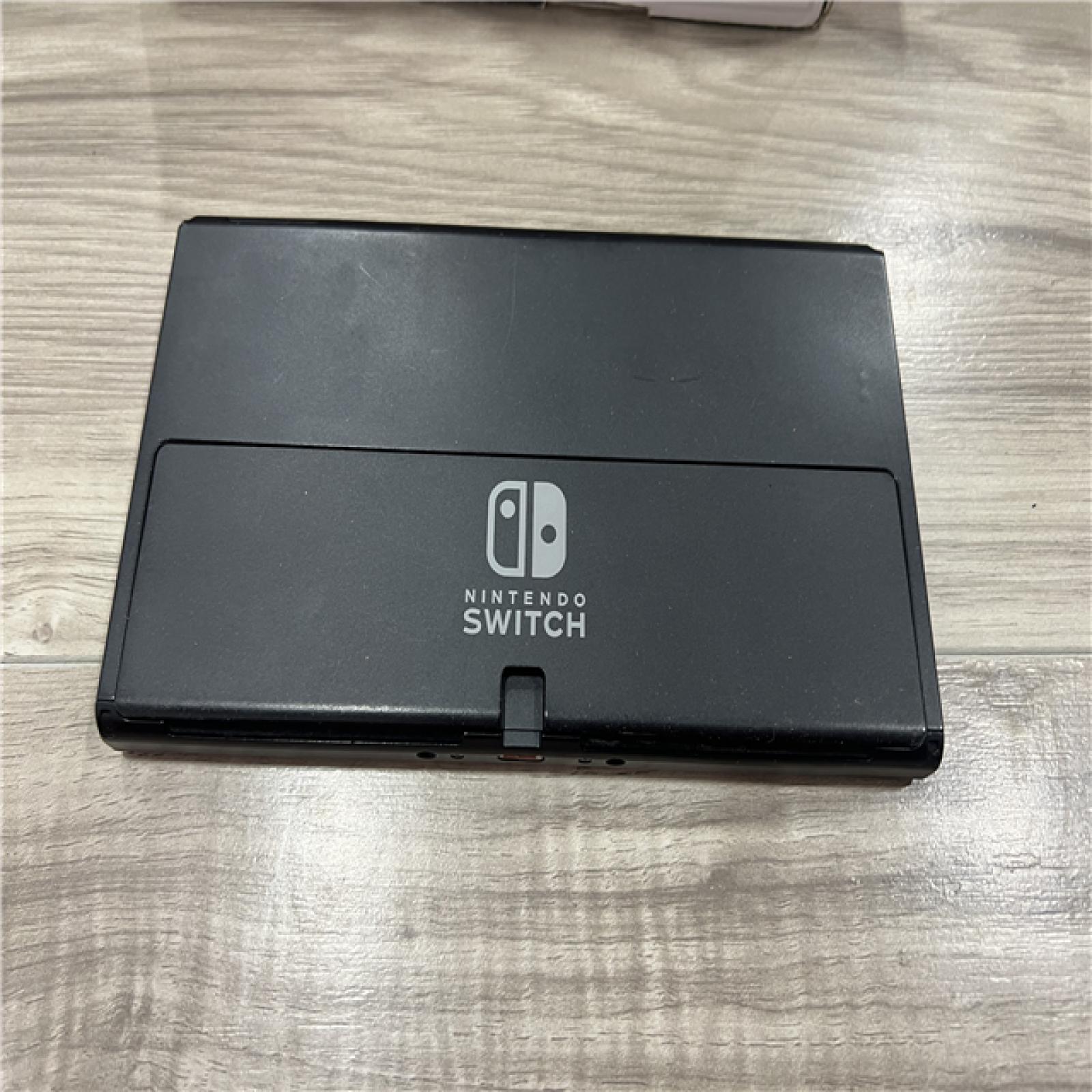 AS-IS Nintendo Switch OLED HEG-001 Super Smash Bros Joy-cons