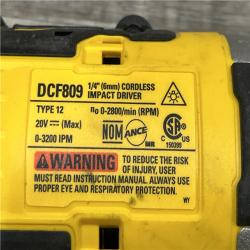 AS-IS DEWALT Atomic 20V Max Lithium-Ion Brushless Cordless Compact 1/4 in. Impact Driver Kit