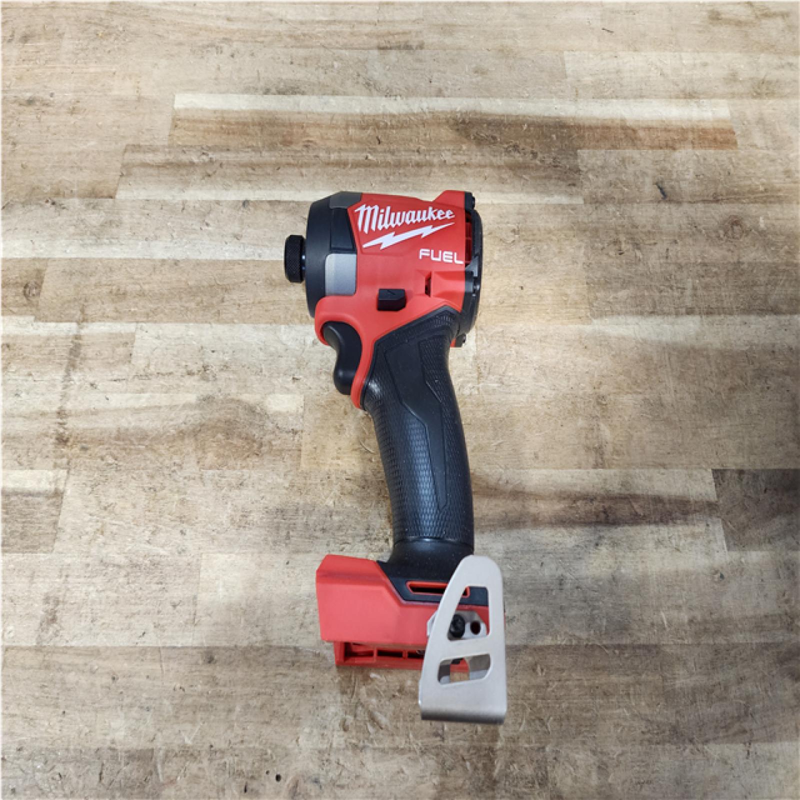 Houston Location AS-IS Milwaukee FUEL 18V Lithium-Ion Brushless Cordless 1/4 in. Hex Impact Driver (Tool-Only)