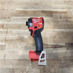 Houston Location AS-IS Milwaukee FUEL 18V Lithium-Ion Brushless Cordless 1/4 in. Hex Impact Driver (Tool-Only)