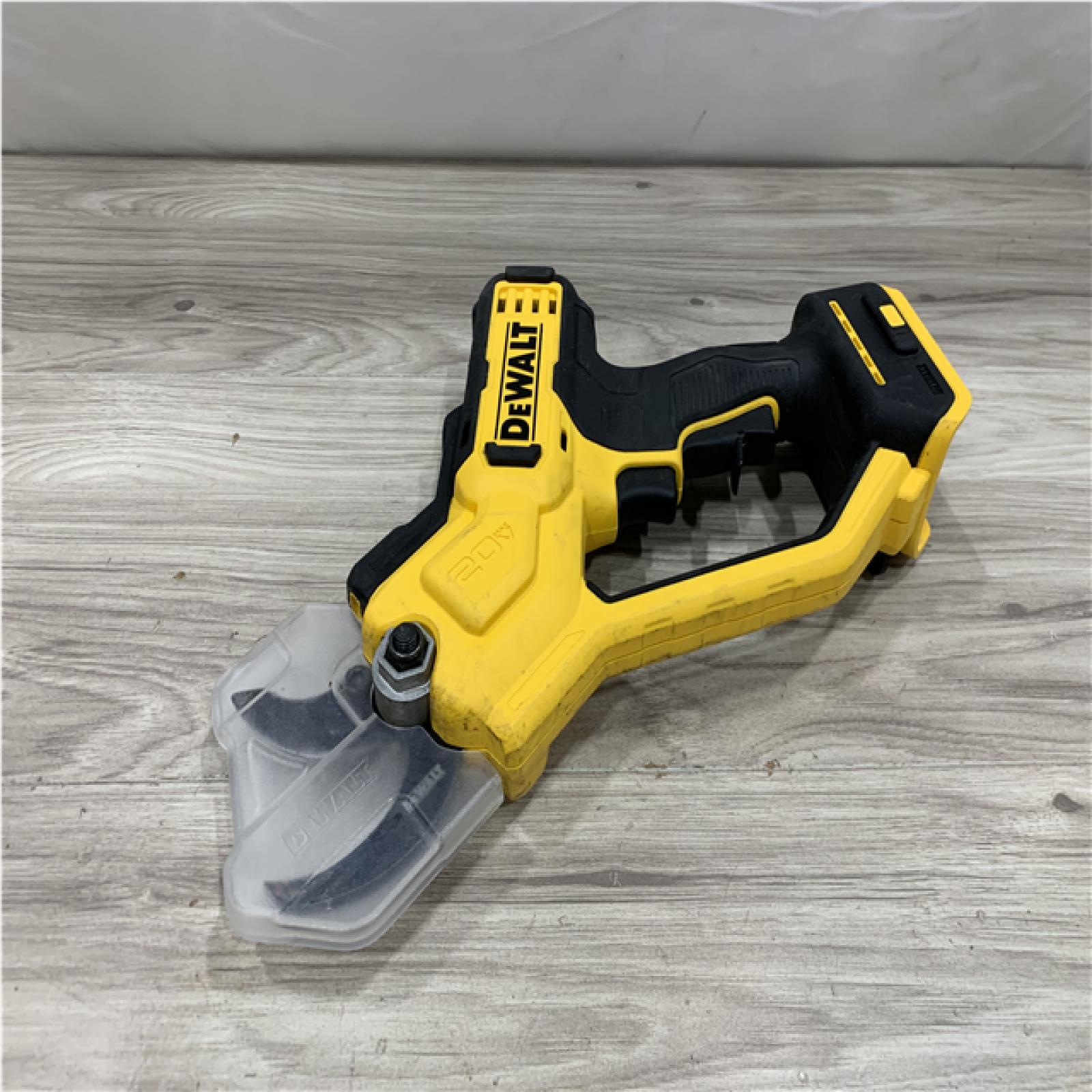 AS-IS DEWALT 20-Volt MAX 1 -1/2 in. Capacity Cordless Battery Powered Pruner (Tool Only)
