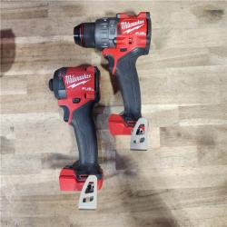 HOUSTON LOCATION - AS-IS MILWAUKEE FUEL 18V Lithium-Ion Brushless Cordless Hammer Drill and Impact Driver Combo Kit (2-Tool) with 2 Batteries