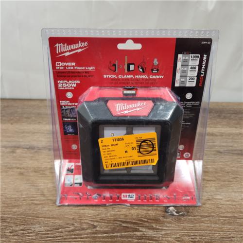 NEW! Milwaukee M12 12-Volt Lithium-Ion Cordless 1000-Lumen Rover LED Compact Flood Light (Tool-Only)