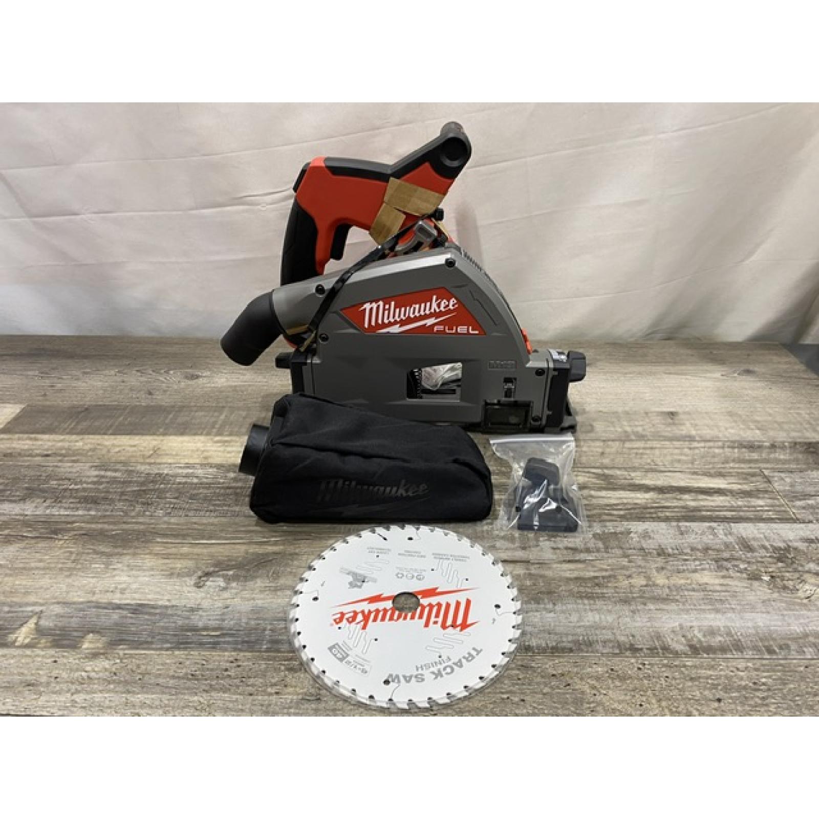 LIKE NEW - Milwaukee  FUEL 18V Lithium-Ion Cordless Brushless 6-1/2 in. Plunge Cut Track Saw (Tool-Only)