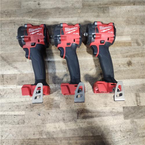 HOUSTON LOCATION - AS-IS MILWAUKEE 3 TOOL COMBO