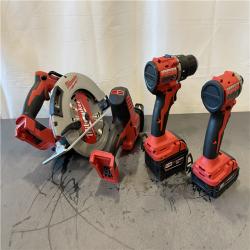 AS-IS - Milwaukee M18 18-Volt Lithium-Ion Brushless Cordless Combo Kit (4-Tool)